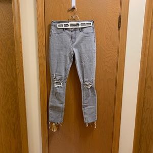 SOLD. PacSun Light Grey Ankle Jeggings